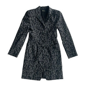 Dana Buchman Black Long Blazer Size 4